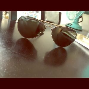 Ray ban Foldable Silver Aviators